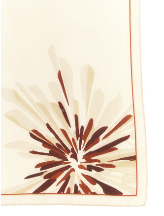 Шарф, платок BRUNELLO CUCINELLI 'Bloom Print' (MFOU0025C004) #