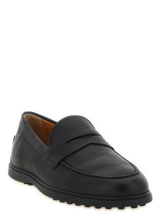 Мокасины TOD'S Hammered leather loafers (XXM78L0JM60S5PB999) #