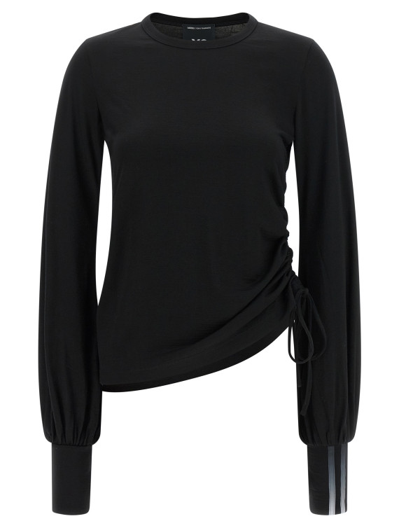 Футболка Y-3 Draped cut T-shirt (KS1425BLACK) #1