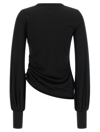 Футболка Y-3 Draped cut T-shirt (KS1425BLACK) #