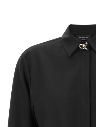 Рубашка, блузка FABIANA FILIPPI Knot shirt (CAD216F312D6205146) #