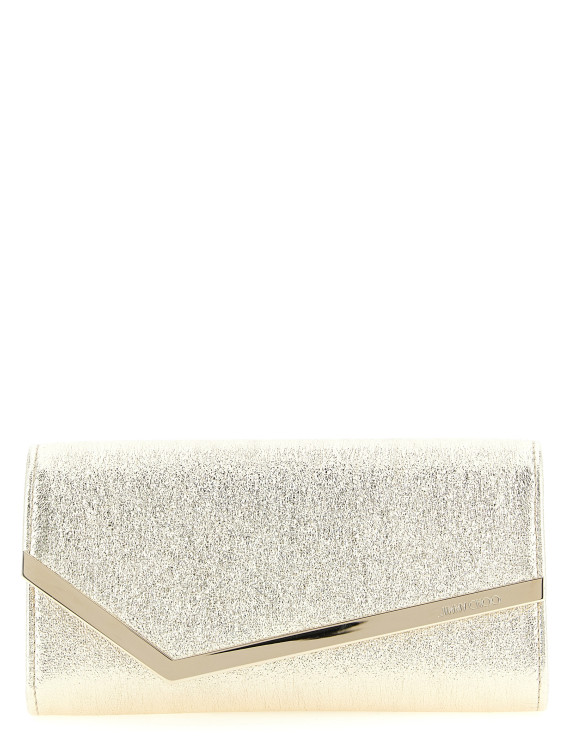 Клатч JIMMY CHOO 'Emmie' (EMMIEDXBPLATINUMICELIGHTGOLD) #1