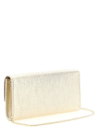 Клатч JIMMY CHOO 'Emmie' (EMMIEDXBPLATINUMICELIGHTGOLD) #