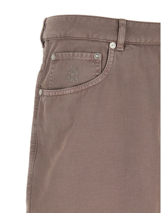 Брюки BRUNELLO CUCINELLI Five-pocket pants (M252DF1010C6046) #