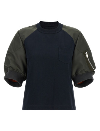 Футболка SACAI Hybrid T-shirt