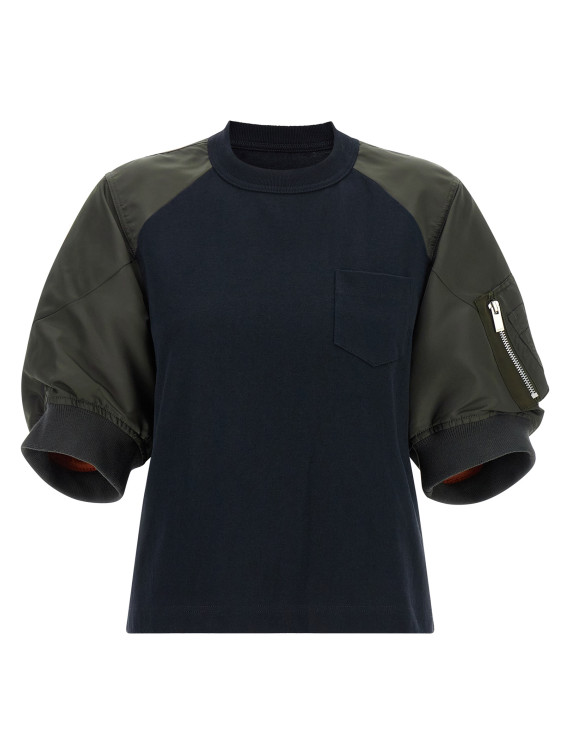 Футболка SACAI Hybrid T-shirt (2608624233) #1