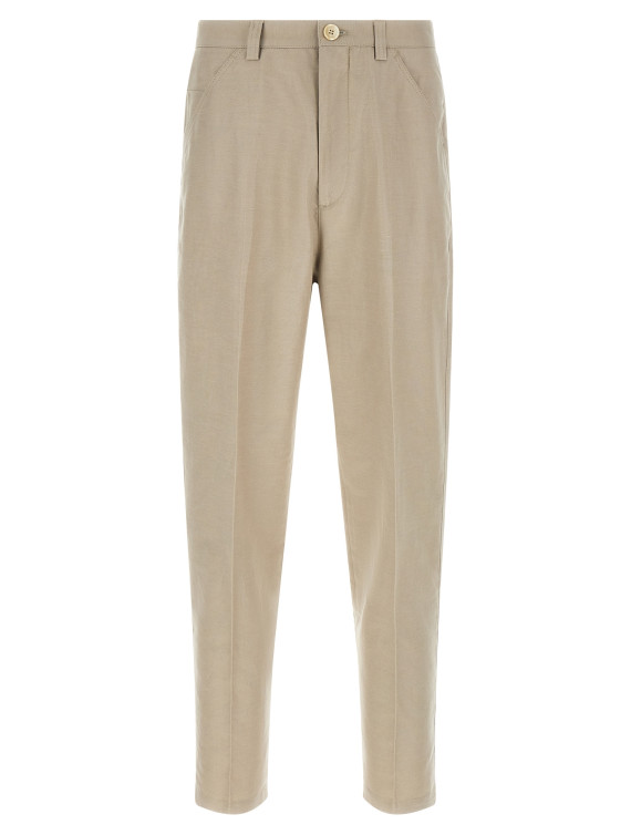 Брюки BRUNELLO CUCINELLI Panama pants (MH262H0660C2444) #1