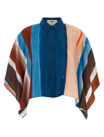 Рубашка, блузка FENDI 'Venetian Stripes'
