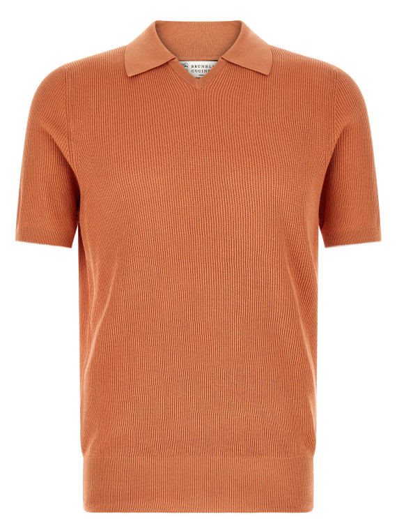 Поло BRUNELLO CUCINELLI English coast polo shirt (M29400015CBI26) #1