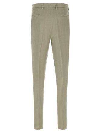 Брюки BRUNELLO CUCINELLI Linen gabardine trousers (M243DE1450C6018) #