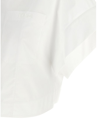 Рубашка, блузка FENDI Maxi button shirt (FS8363AW7VF0ZNM) #