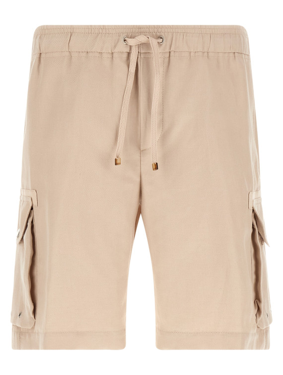 Бермуды, шорты BRUNELLO CUCINELLI Cargo bermuda shorts (MH255U0025C2438) #1