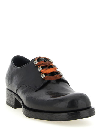 Туфли на шнурках PRADA Leather lace up shoes (2EF056FX0013ZQEF0002) #