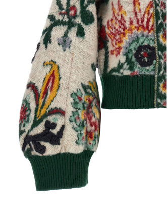 Повседневная куртка SACAI Floral jacquard blouson (2608606199) #