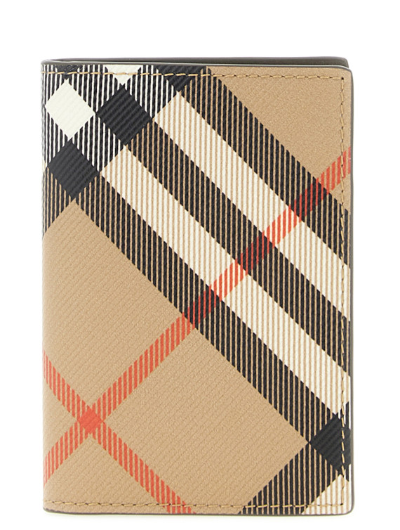 Кошелек, кардхолдер BURBERRY Check card holder (8091906SAND) #1