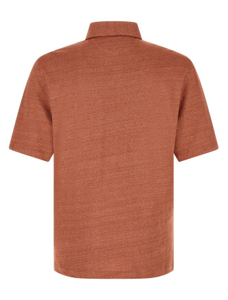 Поло BRUNELLO CUCINELLI Polo jersey mélange (MR8273915C694) #