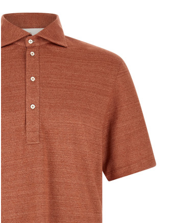 Поло BRUNELLO CUCINELLI Polo jersey mélange (MR8273915C694) #