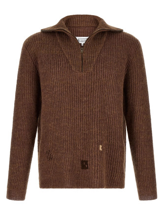 Свитер, кардиган MAISON MARGIELA Mending sweater