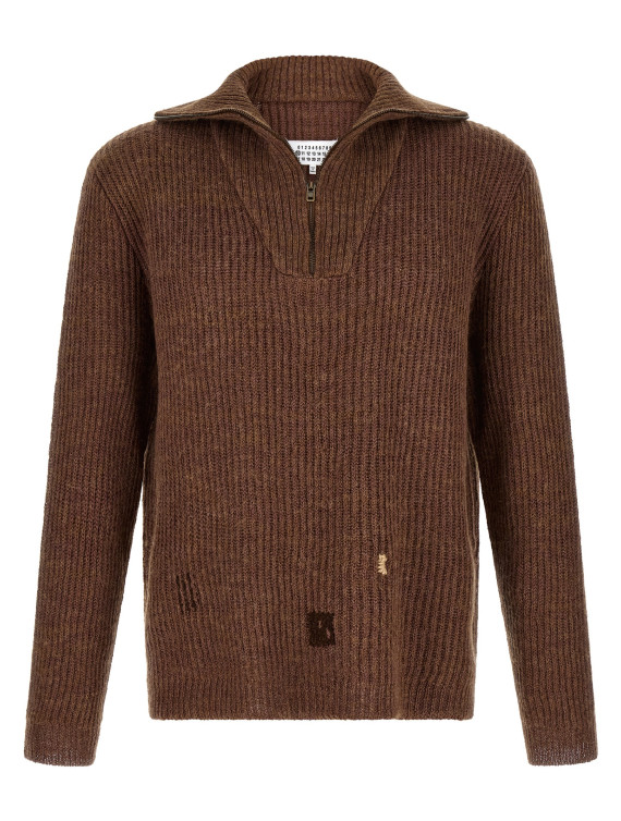 Свитер, кардиган MAISON MARGIELA Mending sweater (S67HL0008M13024122F) #1