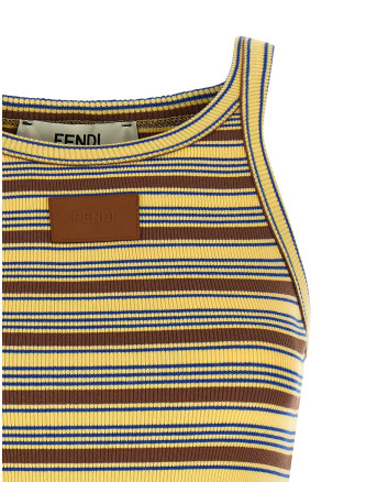 Повседневный топ FENDI Striped top (FS7966AW88F1X33) #