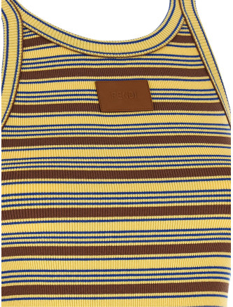 Повседневный топ FENDI Striped top (FS7966AW88F1X33) #