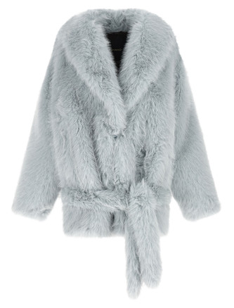 Мех, шуба PINKO Faux fur blouson
