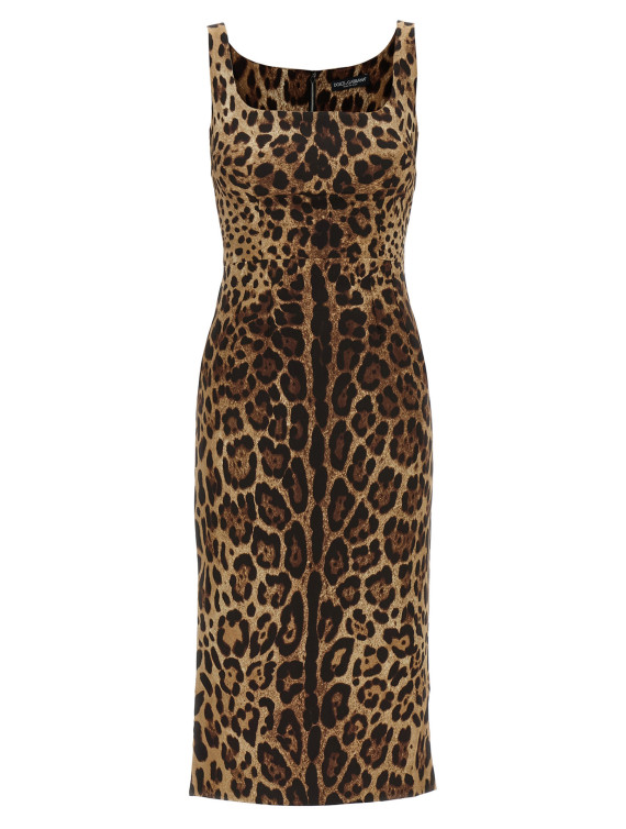 Миди DOLCE & GABBANA Silk charmeuse dress (F6F4ZTGDCLXHY13M) #1