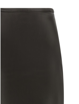 Мини CO Leather skirt (3097LPL204) #