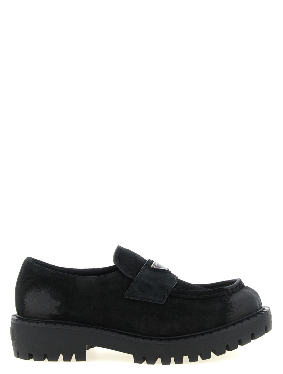 Лоферы PRADA Suede loafers (2DE151FG0010B2F0002) #1