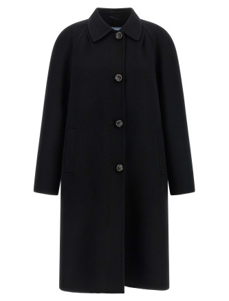 Пальто, тренч PRADA Single-breasted coat
