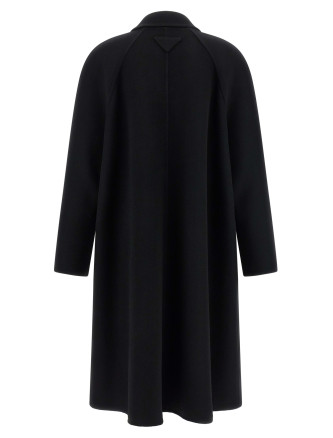 Пальто, тренч PRADA Single-breasted coat (P642TESOOO179BF0002) #