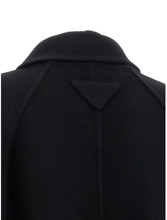 Пальто, тренч PRADA Single-breasted coat (P642TESOOO179BF0002) #
