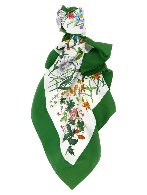 Шарф, платок GUCCI 'Gucci Flora' (8210613G0019067) #1