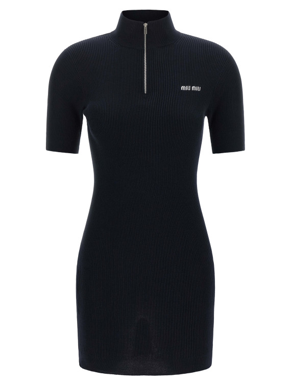 Мини MIU Knit Mini Dress (MMA948SOOO12ZLF0008) #1
