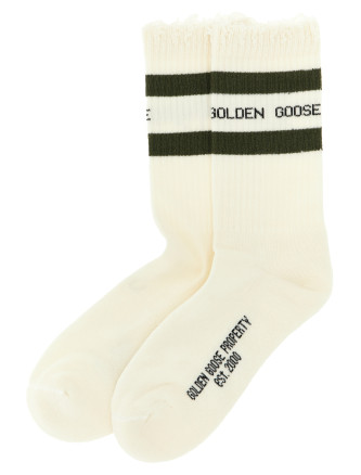 Носки GOLDEN GOOSE Distressed socks