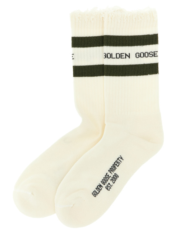 Носки GOLDEN GOOSE Distressed socks (GUP00883P0004871253512535) #1