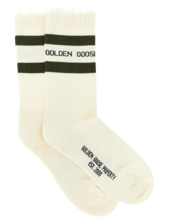 Носки GOLDEN GOOSE Distressed socks (GUP00883P0004871253512535) #