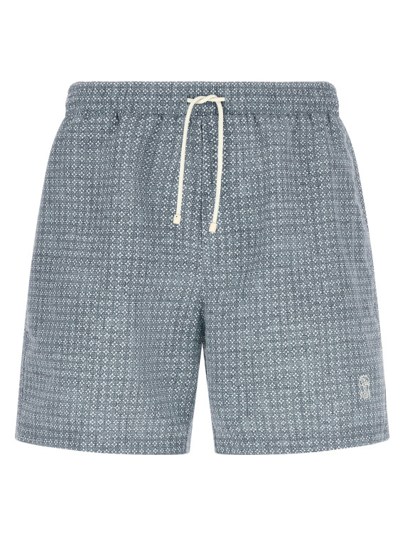 Пляжная одежда BRUNELLO CUCINELLI Flower print swimsuit (MR847043CQ232) #1