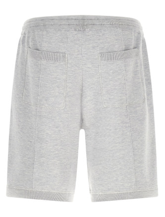 Бермуды, шорты BRUNELLO CUCINELLI Double knit bermuda shorts (MNB806409GC072) #