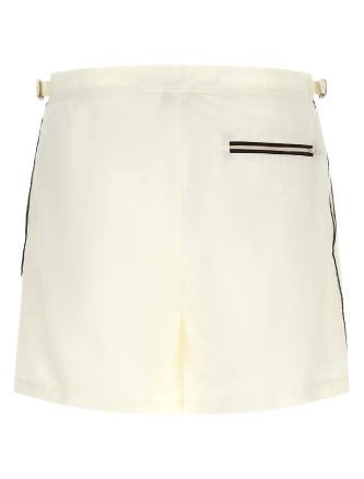 Пляжная одежда BRUNELLO CUCINELLI Logo embroidery swimsuit (MW817045C1337) #