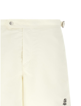 Пляжная одежда BRUNELLO CUCINELLI Logo embroidery swimsuit (MW817045C1337) #