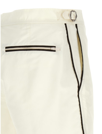 Пляжная одежда BRUNELLO CUCINELLI Logo embroidery swimsuit (MW817045C1337) #