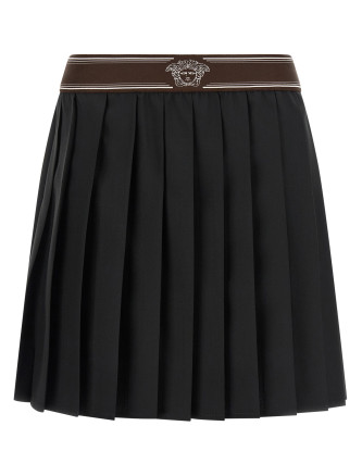 Макси VERSACE Pleated skirt