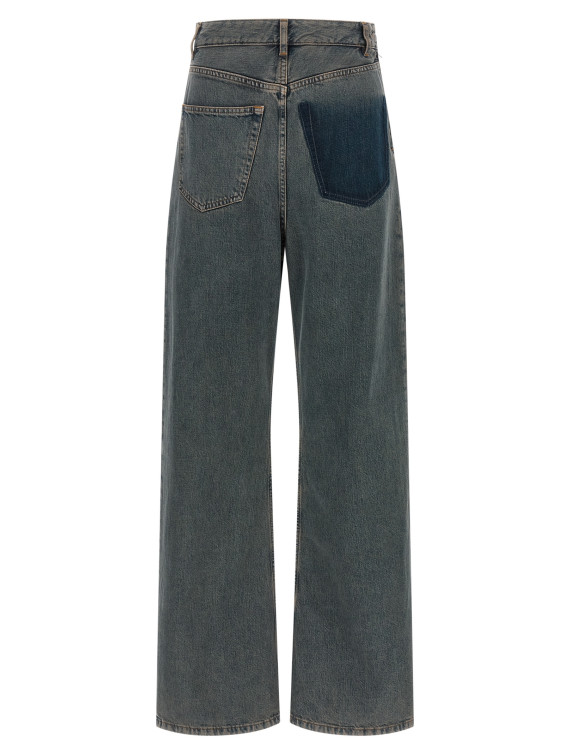 Джинсы MM6 MAISON MARGIELA Back-to-back construction jeans (S52LA0257M30046961) #1