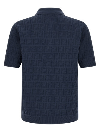 Поло FENDI FF cotton polo shirt (FZC162AUW0F0QA2) #