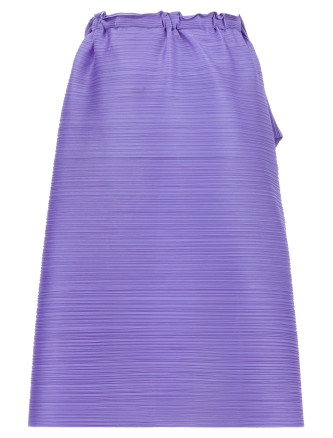 Миди PLEATS PLEASE ISSEY MIYAKE 'Bouncy Basket' (PP66JG51274) #