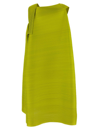 Миди PLEATS PLEASE ISSEY MIYAKE 'Bouncy Basket' (PP66JH51364) #