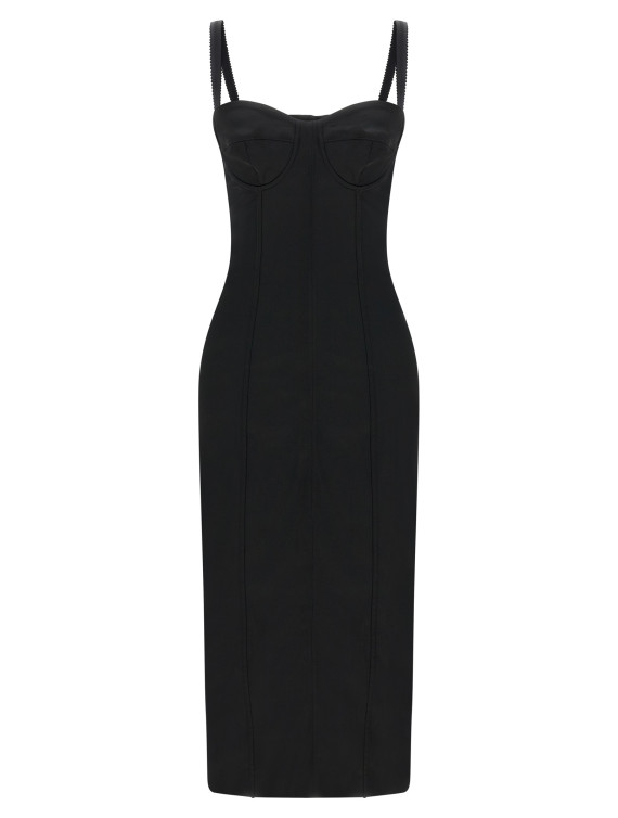 Миди DOLCE & GABBANA 'Black Sicily' (F6DIHTFURADN0000) #1