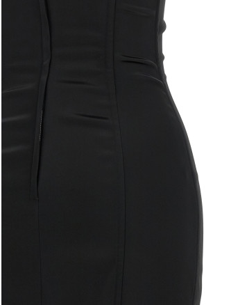 Миди DOLCE & GABBANA 'Black Sicily' (F6DIHTFURADN0000) #