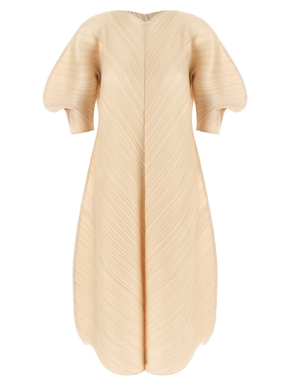 Миди PLEATS PLEASE ISSEY MIYAKE Sculptural sleeve dress (PP66JH46443) #1